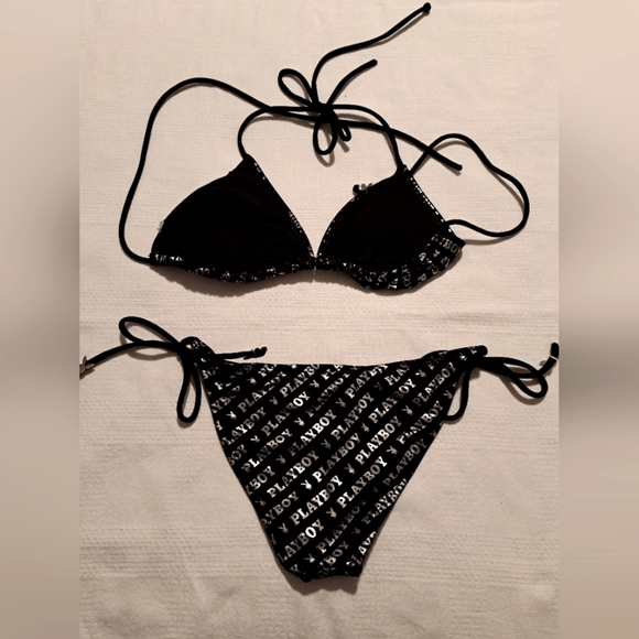 Playboy women's bikini fits size Small & Medium tie up depending on cove… - Picture 2 of 3